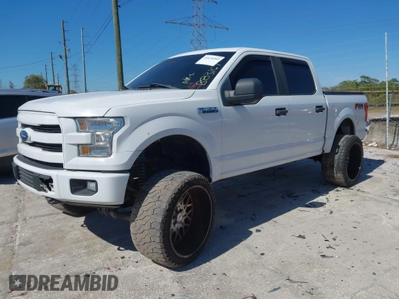 2016 Ford F-150 XLT with VIN 1FTEW1EF7GFB83167, listed as a IAAI auction lot 41676945 with 173,859 mi miles. Bid and sale history available at carsss.com. Image 17.