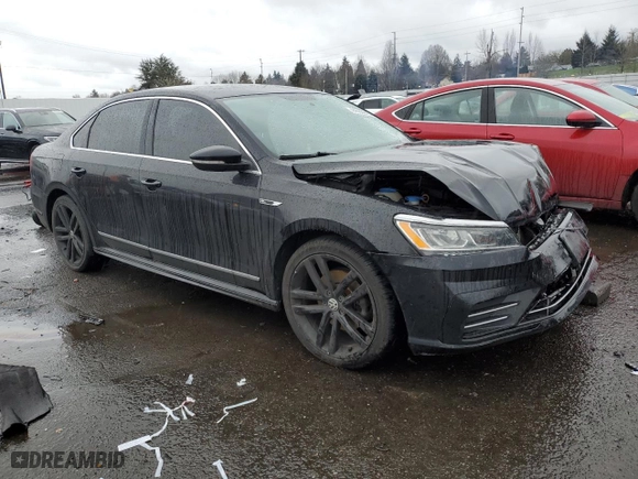 2017 Volkswagen Passat R-Line w/Comfort Pkg with VIN 1VWDT7A36HC085735, listed as a Copart auction lot 44063845 with 103,726 mi miles and Salvage Title. Bid and sale history available at carsss.com. Image 4.