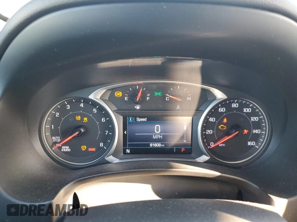 2020 GMC Terrain SLE with VIN 3GKALMEV4LL311417, listed as a Copart auction lot 49548205 with 61,609 mi miles and Salvage Title. Bid and sale history available at DreamBid. Image 9.