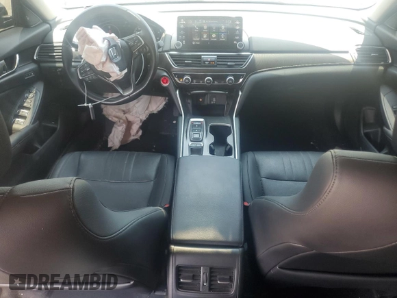 2020 Honda Accord EX-L with VIN 1HGCV2F51LA004779, listed as a Copart auction lot 59372935 with 61,884 mi miles and Salvage title. Bid and sale history available at DreamBid. Image 8.