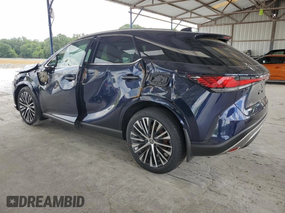 2024 Lexus RX with VIN 2T2BBMCA9RC035438, listed as a Copart auction lot 61717824 with 3 mi miles and Salvage Title. Bid and sale history available at carsss.com. Image 2.
