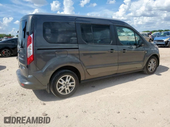 2021 Ford Transit Connect XLT with VIN NM0GS9F27M1500319, listed as a Copart auction lot 62671015 with 119,535 mi miles and Clean title. Bid and sale history available at DreamBid. Image 3.