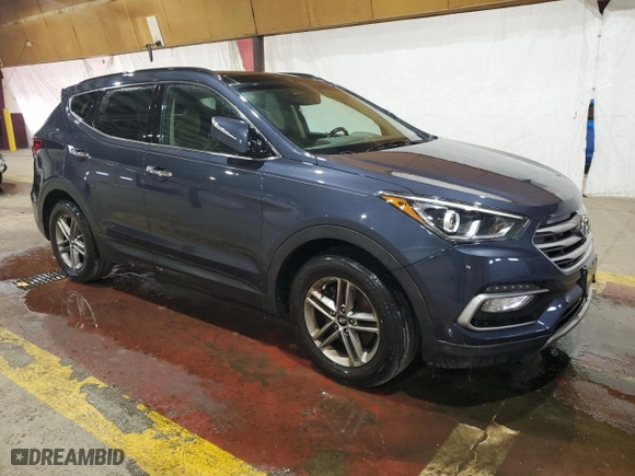 2017 Hyundai Santa Fe Sport 2.4L with VIN 5NMZUDLB5HH045320, listed as a Copart auction lot 46471275 with 119,526 mi miles and Clean Title. Bid and sale history available at carsss.com. Image 4.