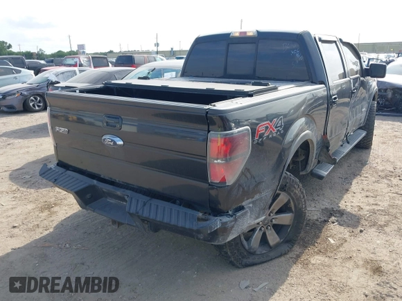 2014 Ford F-150 XL with VIN 1FTFW1ET8EKD25038, listed as a IAAI auction lot 42295170 with 186,045 mi miles and . Bid and sale history available at DreamBid. Image 4.