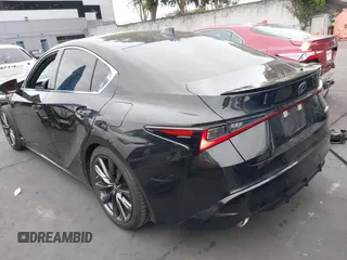 2022 Lexus IS 350 F Sport z VIN JTHGZ1B25N5049860, wystawiony jako IAAI lot #42174458 z przebiegiem 35 384 mil mil oraz . Historia ofert i sprzedaży dostępna na DreamBid. Obrazek 3.