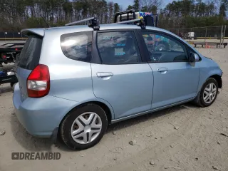 2007 Honda Fit with VIN JHMGD38447S053681, listed as a Copart auction lot 50715265 with 176,392 mi miles and Salvage Title. Bid and sale history available at carsss.com. Image 3.
