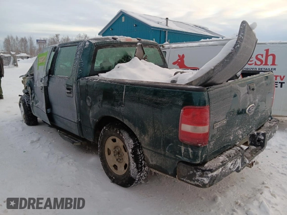 2008 Ford F-150 XL with VIN 1FTRW14W08FA87403, listed as a Copart auction lot 87237614 with 173,971 mi miles and Salvage Title. Bid and sale history available at carsss.com. Image 2.