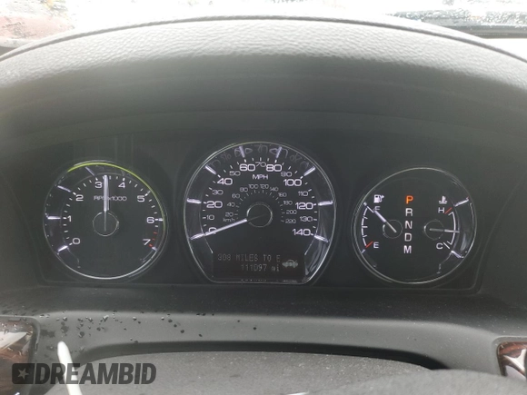 2012 Lincoln MKS with VIN 1LNHL9DR5CG804793, listed as a Copart auction lot 48966795 with 111,097 mi miles and Clean Title. Bid and sale history available at DreamBid. Image 9.