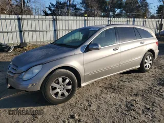 2007 Mercedes-Benz R-Class 3.5L with VIN 4JGCB65E77A052661, listed as a Copart auction lot 42993325 with 176,180 mi miles and Salvage Title. Bid and sale history available at carsss.com. Image 1.