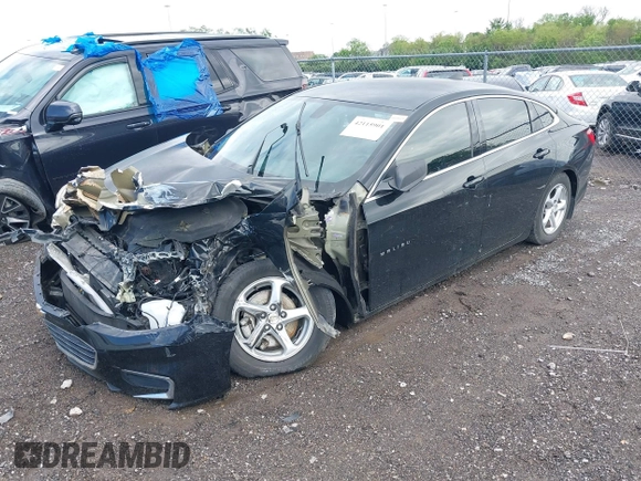 2017 Chevrolet Malibu LS with VIN 1G1ZB5ST6HF154011, listed as a IAAI auction lot 42115901 with 78,578 mi miles and . Bid and sale history available at DreamBid. Image 2.