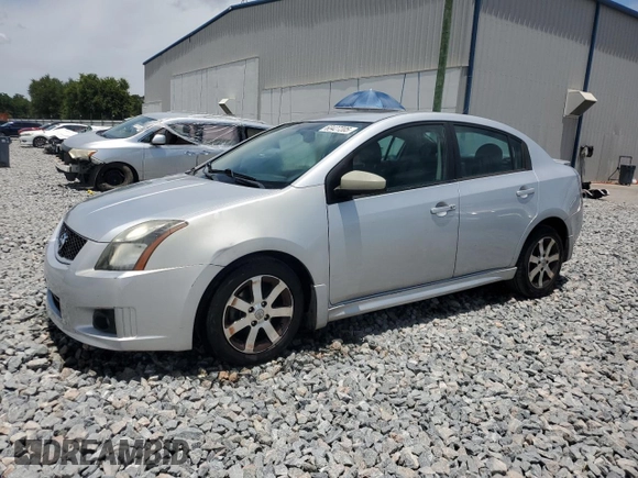 2012 Nissan Sentra S with VIN 3N1AB6AP7CL702095, listed as a Copart auction lot 60427205 with 165,267 mi miles and Salvage title. Bid and sale history available at DreamBid. Image 1.