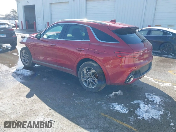 2025 Genesis GV70 2.5T with VIN 5NMMADTB5SH021934, listed as a IAAI auction lot 41784283 with 5,920 mi miles and . Bid and sale history available at DreamBid. Image 3.
