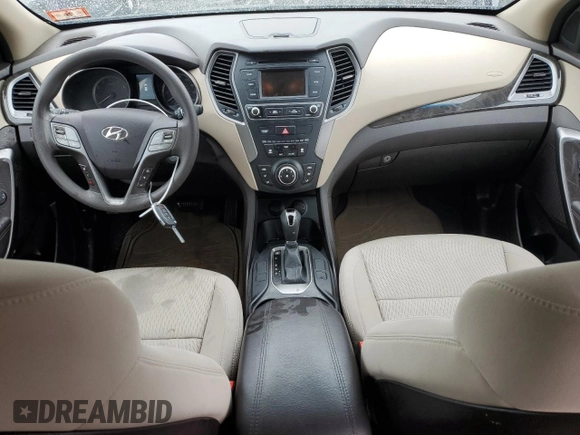 2017 Hyundai Santa Fe 2.4L with VIN 5XYZTDLB2HG388227, listed as a Copart auction lot 60418195 with 105,230 mi miles and Clean title. Bid and sale history available at DreamBid. Image 8.