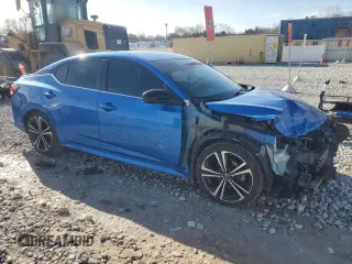 2021 Nissan Sentra SR with VIN 3N1AB8DV4MY230934, listed as a Copart auction lot 44444515 with 116,011 mi miles and Salvage Title. Bid and sale history available at DreamBid. Image 4.