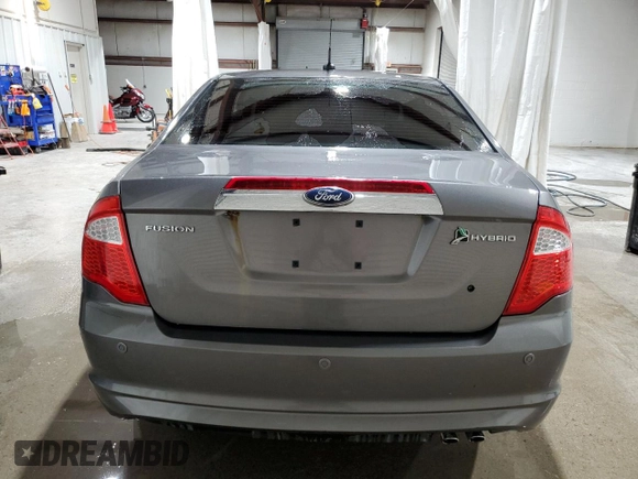 2010 Ford Fusion Hybrid with VIN 3FADP0L3XAR253417, listed as a Copart auction lot 60022345 with 123,315 mi miles and Salvage title. Bid and sale history available at DreamBid. Image 6.
