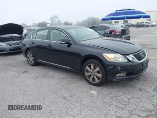 2008 Lexus GS 350 with VIN JTHCE96S180019372, listed as a IAAI auction lot 41879785 with 166,046 mi miles. Bid and sale history available at carsss.com. Image 1.