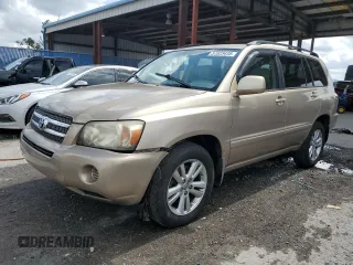 2006 Toyota Highlander z VIN JTEDW21A760006580, wystawiony jako Copart lot #57323435 z przebiegiem 165 021 mil mil oraz Szkoda całkowita • Salvage title. Historia ofert i sprzedaży dostępna na DreamBid. Obrazek 1.