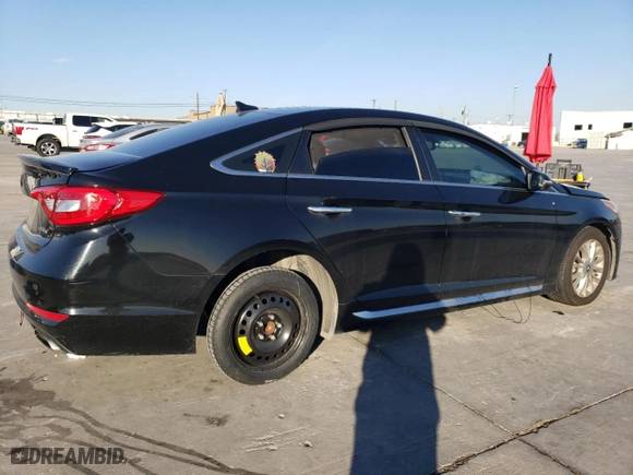 2015 Hyundai Sonata 2.4L Limited with VIN 5NPE34AF2FH032886, listed as a Copart auction lot 83001184 with 146,449 mi miles and Salvage Title. Bid and sale history available at carsss.com. Image 3.