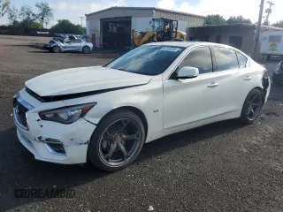 2019 Infiniti Q50 Luxe с VIN JN1EV7AR3KM558520, выставлен на аукционе Copart как лот 64733495 с пробегом 58 130 миль миль и Списание • Salvage title. История ставок и продаж доступна на DreamBid. Изображение 1.
