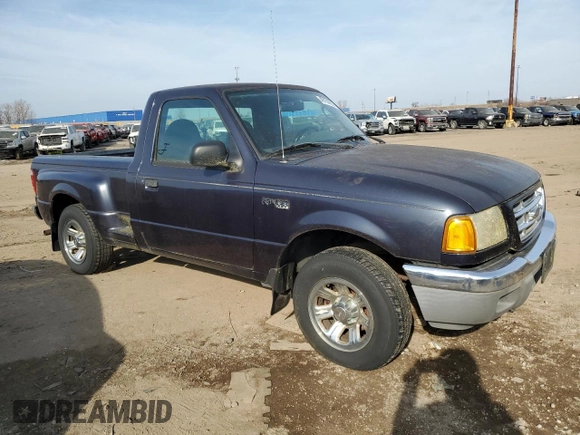 2003 Ford Ranger XL with VIN 1FTYR10D03PB32706, listed as a Copart auction lot 49154065 with 204,606 mi miles and Clean Title. Bid and sale history available at DreamBid. Image 4.