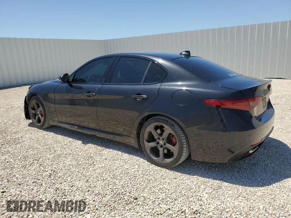2017 Alfa Romeo Giulia with VIN ZARFAEBN2H7535451, listed as a Copart auction lot 52605275 with 66,904 mi miles and Clean Title. Bid and sale history available at carsss.com. Image 2.