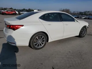 2018 Acura TLX with VIN 19UUB1F33JA011610, listed as a Copart auction lot 48589845 with 81,667 mi miles and Salvage Title. Bid and sale history available at carsss.com. Image 3.