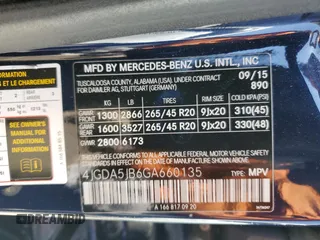 2016 Mercedes-Benz GLE 350 with VIN 4JGDA5JB6GA660135, listed as a Copart auction lot 61987055 with 132,068 mi miles and Clean title. Bid and sale history available at DreamBid. Image 13.