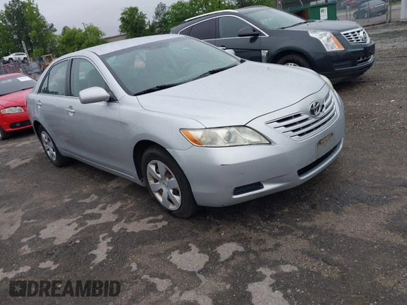 2007 Toyota Camry CE with VIN 4T1BE46KX7U605121, listed as a IAAI auction lot 42237951 with 168,259 mi miles and . Bid and sale history available at DreamBid. Image 1.