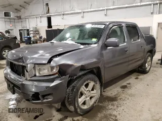 2014 Honda Ridgeline RTL with VIN 5FPYK1F57EB003368, listed as a Copart auction lot 88280455 with 154,446 mi miles and Salvage Title. Bid and sale history available at carsss.com. Image 1.