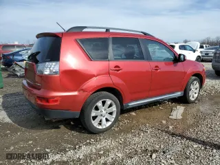 2013 Mitsubishi Outlander SE with VIN JA4JT3AW9DU021003, listed as a Copart auction lot 44249215 with 0 mi miles and Clean Title. Bid and sale history available at carsss.com. Image 3.