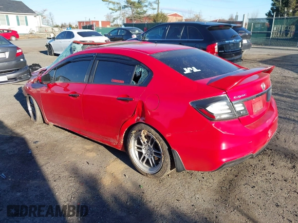2015 Honda Civic Si z VIN 2HGFB6E50FH700571, wystawiony jako IAAI lot #41027716 z przebiegiem Nie podano mil oraz . Historia ofert i sprzedaży dostępna na DreamBid. Obrazek 3.