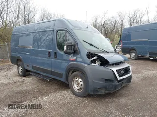 2019 Ram ProMaster Cargo with VIN 3C6URVJG9KE564263, listed as a IAAI auction lot 41929605 with Not Provided miles. Bid and sale history available at carsss.com. Image 1.