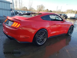 2021 Ford Mustang GT with VIN 1FA6P8CF1M5103592, listed as a Copart auction lot 42917875 with 40,576 mi miles and Non Repairable. Bid and sale history available at carsss.com. Image 3.