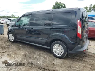 2017 Ford Transit Connect XLT with VIN NM0LS7F79H1324491, listed as a Copart auction lot 60055345 with 128,463 mi miles and Salvage title. Bid and sale history available at DreamBid. Image 2.