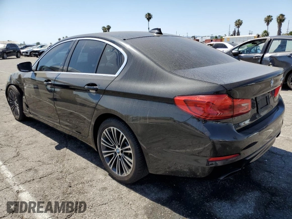2019 BMW 5 Series 540i with VIN WBAJE5C54KWW12967, listed as a Copart auction lot 58490535 with 91,758 mi miles and Salvage title. Bid and sale history available at DreamBid. Image 2.