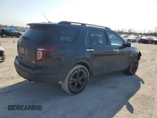 2013 Ford Explorer Sport with VIN 1FM5K8GT2DGB98958, listed as a Copart auction lot 47247475 with 145,464 mi miles and Salvage Title. Bid and sale history available at carsss.com. Image 3.