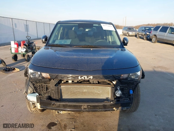 2024 Kia Soul LX with VIN KNDJ23AUXR7914052, listed as a IAAI auction lot 41774414 with 39,835 mi miles. Bid and sale history available at carsss.com. Image 13.