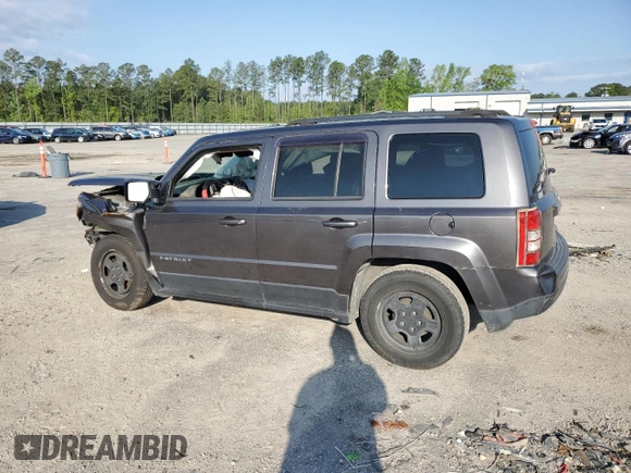 2016 Jeep Patriot Sport z VIN 1C4NJPBA6GD698215, wystawiony jako Copart lot #52164275 z przebiegiem Nie podano mil oraz Szkoda całkowita • Salvage title. Historia ofert i sprzedaży dostępna na DreamBid. Obrazek 2.