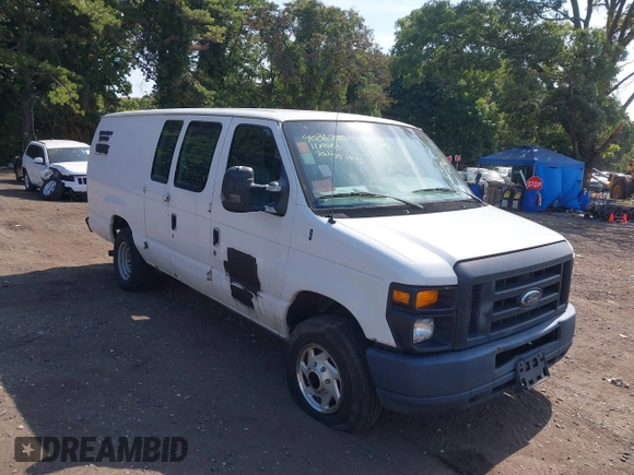 2011 Ford Econoline Cargo Commercial with VIN 1FTSS3EL1BDA24066, listed as a IAAI auction lot 40367851 with 156,594 mi miles and . Bid and sale history available at DreamBid. Image 1.