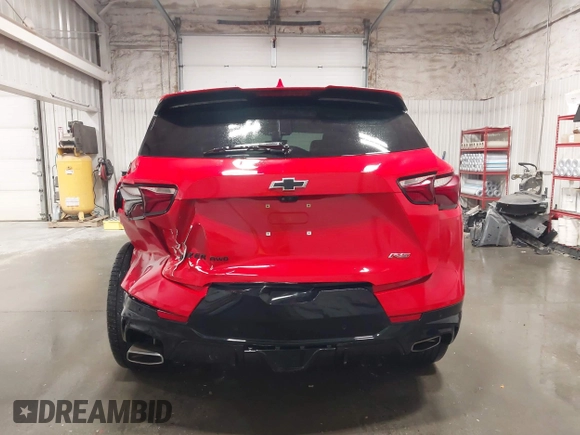 2020 Chevrolet Blazer RS z VIN 3GNKBKRS3LS582313, wystawiony jako IAAI lot #41667611 z przebiegiem 47 059 mil mil oraz . Historia ofert i sprzedaży dostępna na DreamBid. Obrazek 17.
