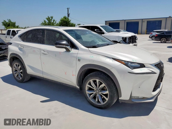 2015 Lexus NX 200t z VIN JTJBARBZ2F2026986, wystawiony jako Copart lot #58247245 z przebiegiem 94 353 mil mil oraz Szkoda całkowita • Salvage title. Historia ofert i sprzedaży dostępna na DreamBid. Obrazek 4.