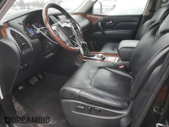 2019 Infiniti QX80 LUXE with VIN JN8AZ2NE0K9229405, listed as a Copart auction lot 78054433 with 65,108 mi miles. Bid and sale history available at carsss.com. Image 7.