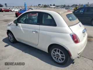 2015 FIAT 500 Pop z VIN 3C3CFFDR6FT520064, wystawiony jako Copart lot #56237695 z przebiegiem 78 648 mil mil oraz Szkody całkowita. Historia ofert i sprzedaży dostępna na DreamBid. Obrazek 2.