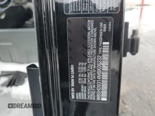 1991 BMW M5 z VIN WBSHD9314MBK06232, wystawiony jako Copart lot #44816475 z przebiegiem Nie podano mil oraz Tytuł czysty. Historia ofert i sprzedaży dostępna na DreamBid. Obrazek 12.