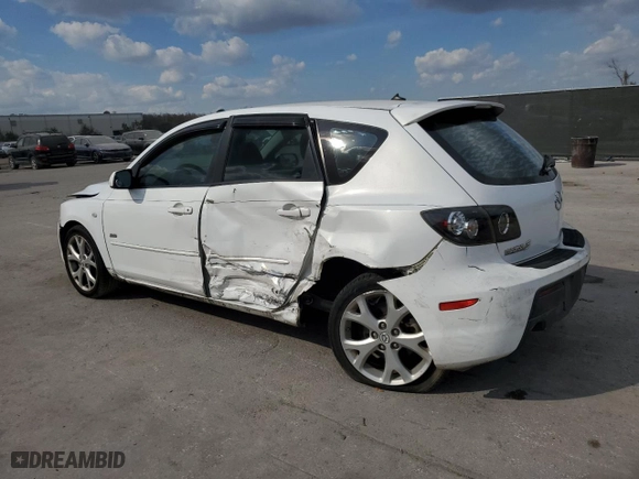2009 Mazda Mazda3 s Touring with VIN JM1BK343X91193015, listed as a Copart auction lot 44019315 with 139,206 mi miles and Salvage Title. Bid and sale history available at carsss.com. Image 2.