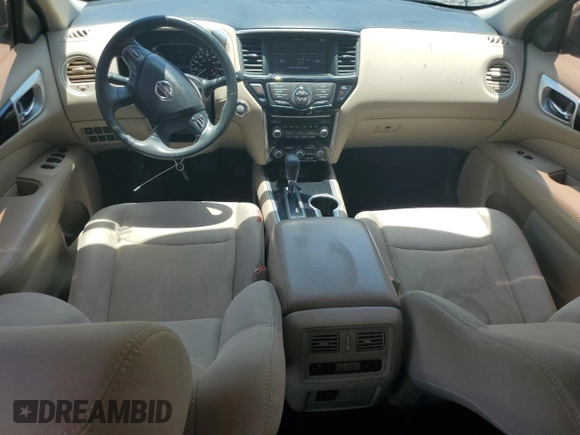 2018 Nissan Pathfinder SV with VIN 5N1DR2MN0JC629021, listed as a Copart auction lot 57286605 with 166,183 mi miles and Salvage title. Bid and sale history available at DreamBid. Image 8.