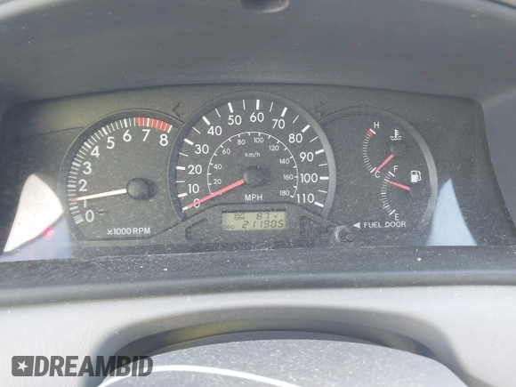 2004 Toyota Corolla CE with VIN JTDBR32E142041255, listed as a IAAI auction lot 41807159 with 211,905 mi miles and . Bid and sale history available at DreamBid. Image 7.