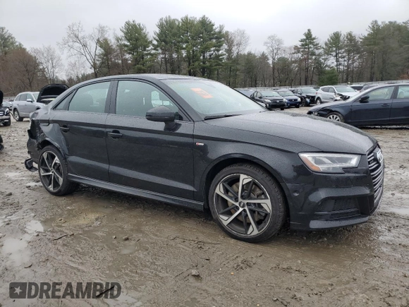 2020 Audi A3 Sedan S line Premium Plus with VIN WAUJEGFF6LA094312, listed as a Copart auction lot 50286494 with 27,819 mi miles. Bid and sale history available at carsss.com. Image 4.