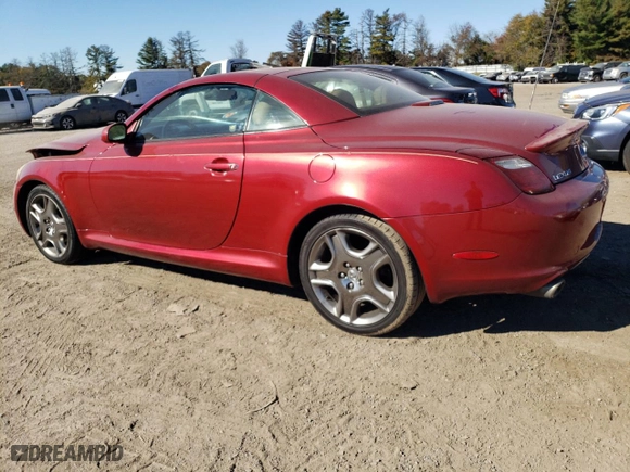 2008 Lexus SC 430 with VIN JTHFN45Y689018154, listed as a Copart auction lot 76794424 with 227,148 mi miles and Salvage Title. Bid and sale history available at carsss.com. Image 2.