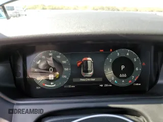 2025 Land Rover Range Rover Velar S with VIN SALYJ2EX2SA801486, listed as a Copart auction lot 74294304 with 55 mi miles and Salvage title. Bid and sale history available at DreamBid. Image 9.